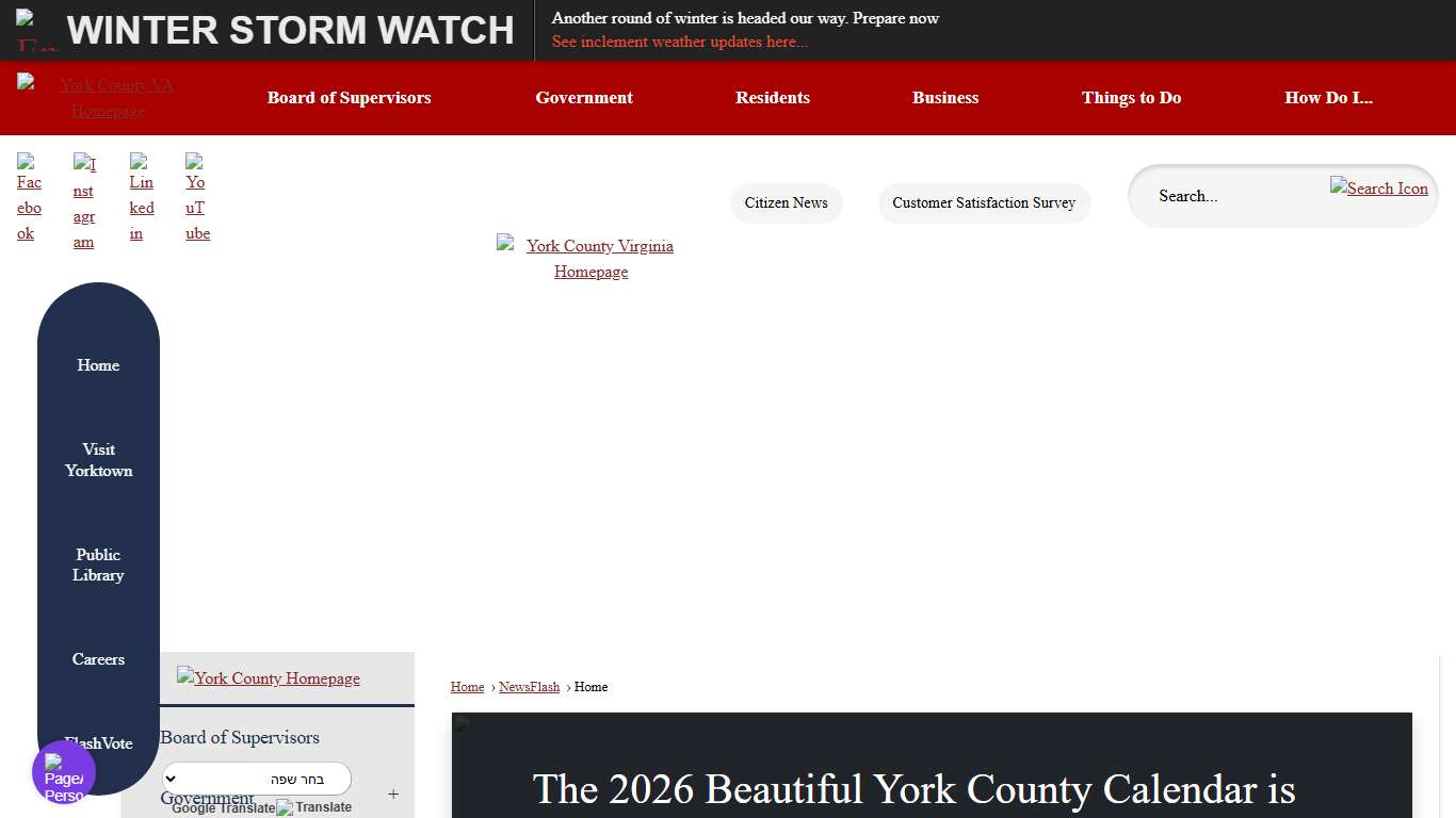 The 2026 Beautiful York County Calendar is here! • York County, VA